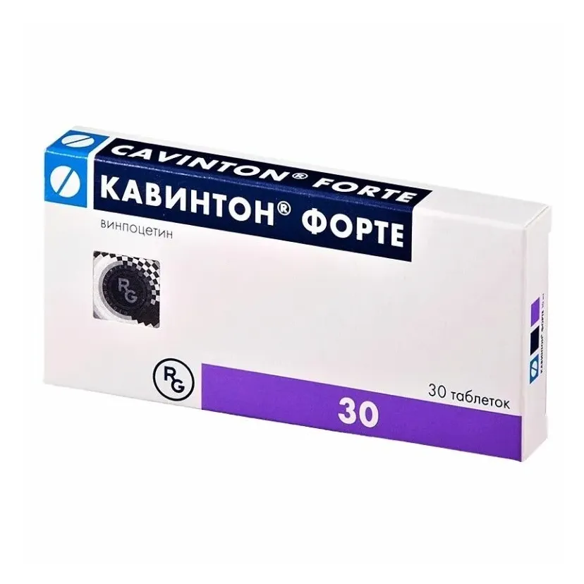 Кавинтон форте таб. 10мг №30