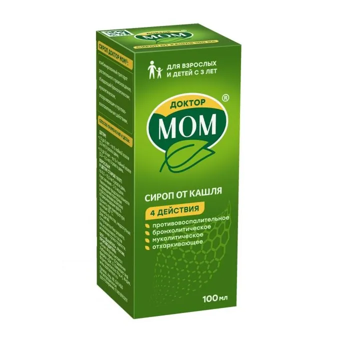 Доктор мом сироп 100мл