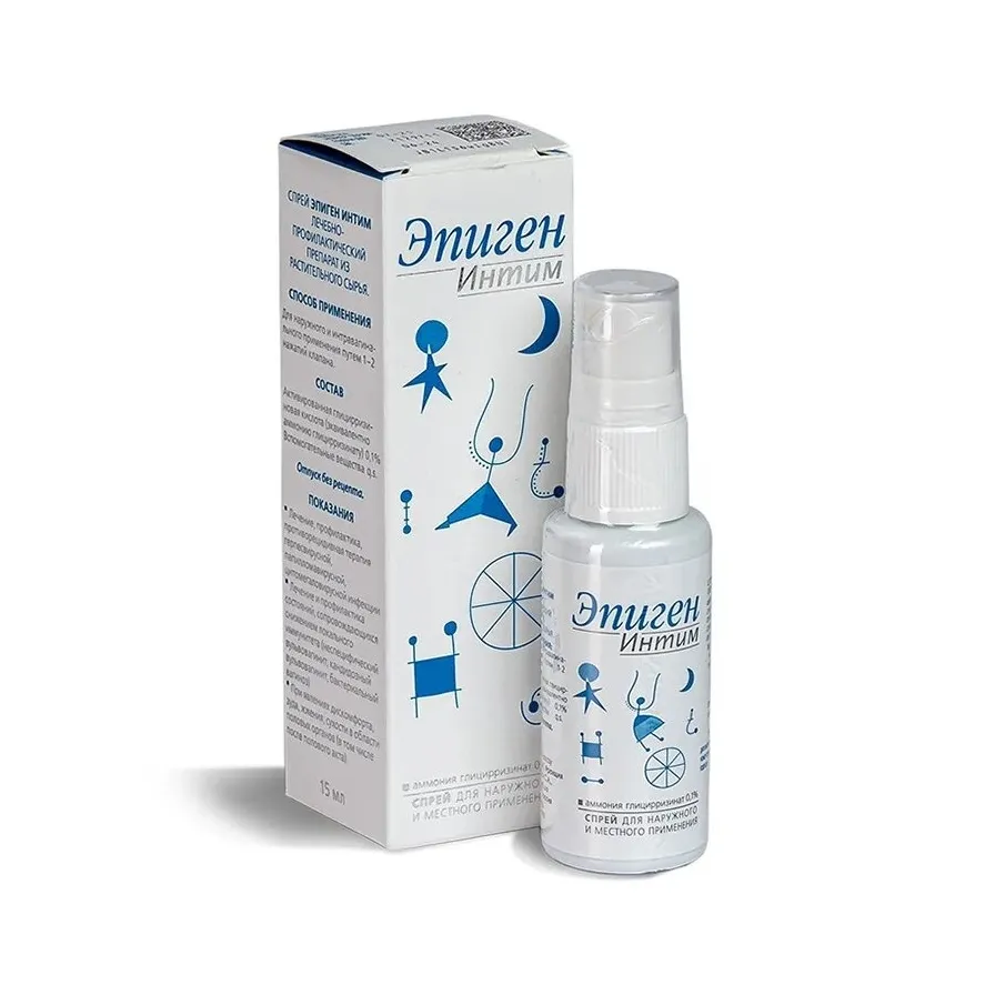 Эпиген интим спрей 0,1% 15мл №1