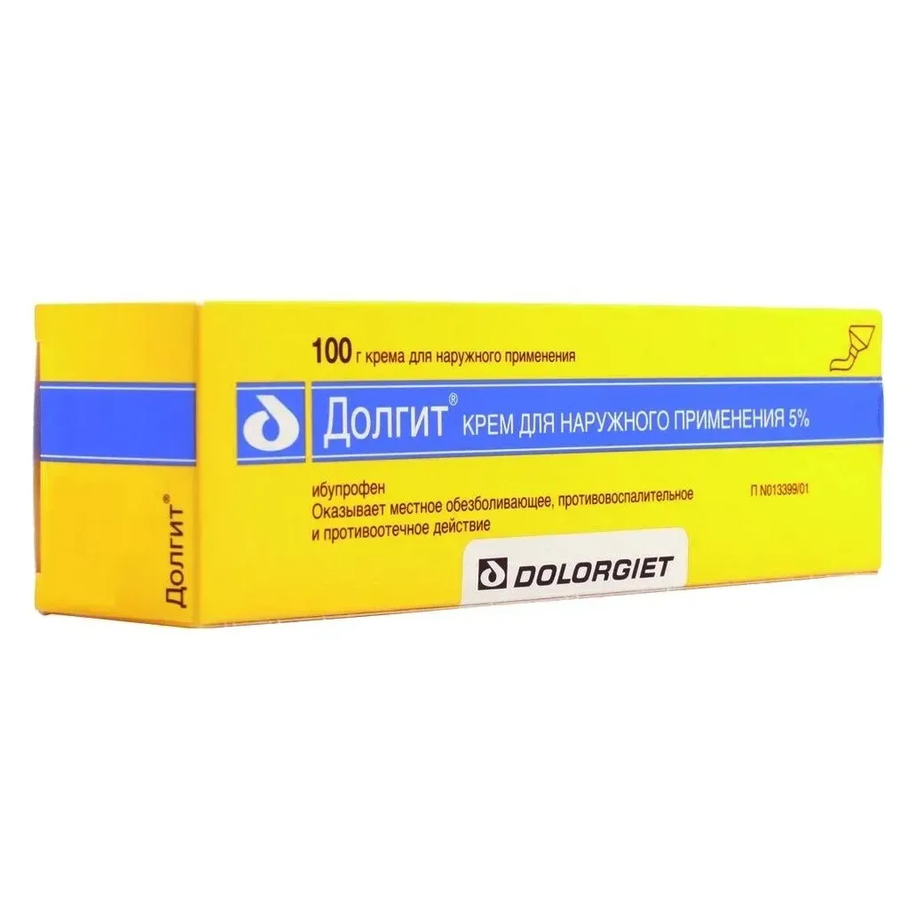 Долгит крем 5% 100г №1