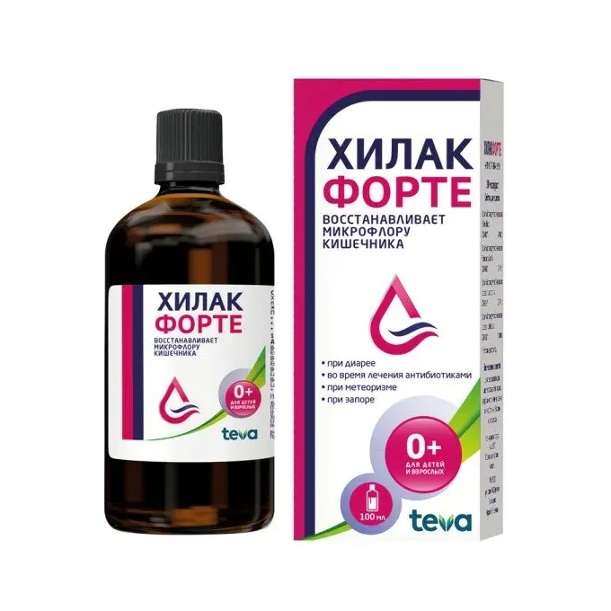 Хилак форте капли внутр. 100мл №1