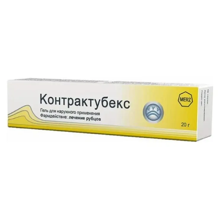 Контрактубекс гель д/наружн. прим. 20г