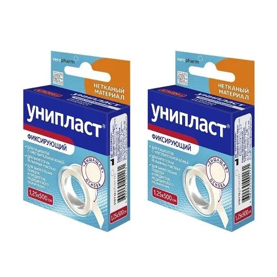 Пластырь Унипласт неткан 1,25х500см