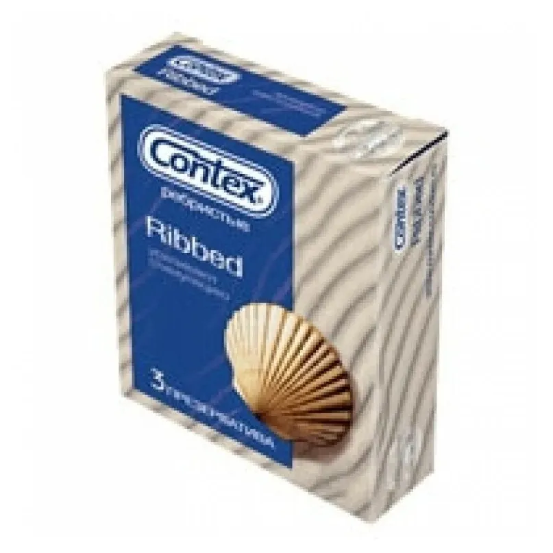 Презервативы Контекс/Contex риббед ребра №3