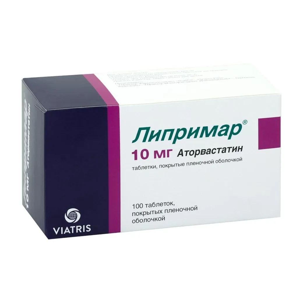 Липримар таб. п.п.о. 10мг №100