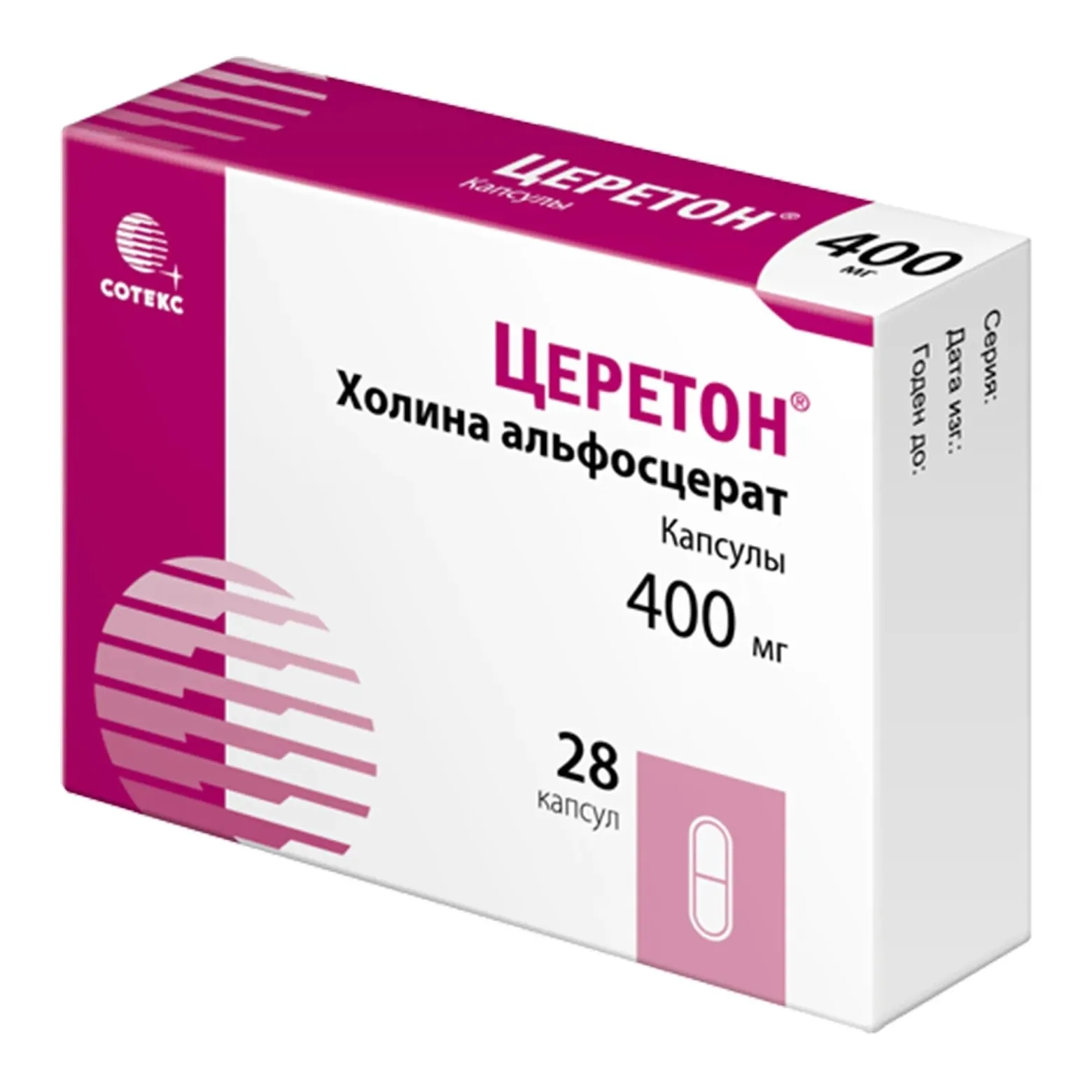 Церетон капс. 400мг №28