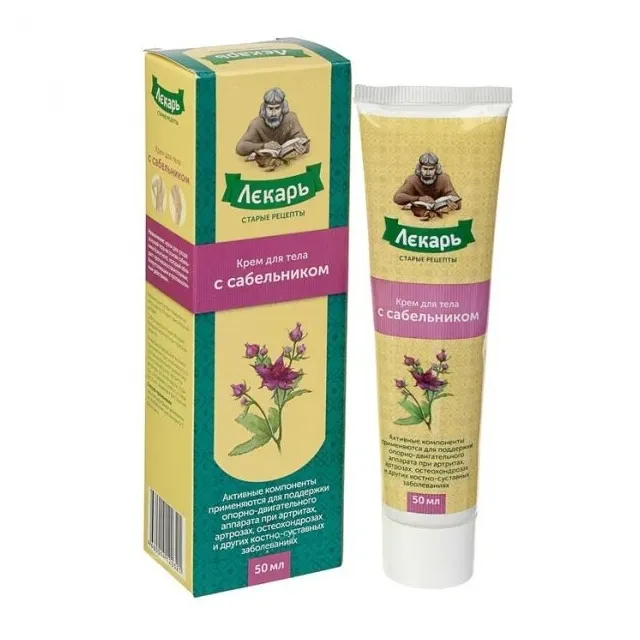 Крем Лекарь д/тела с сабельником 50мл