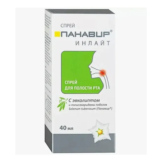 Панавир инлайт спрей д/полости рта эвкалипт 40мл