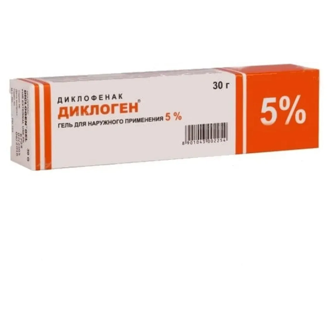 Диклоген гель 5% 30г