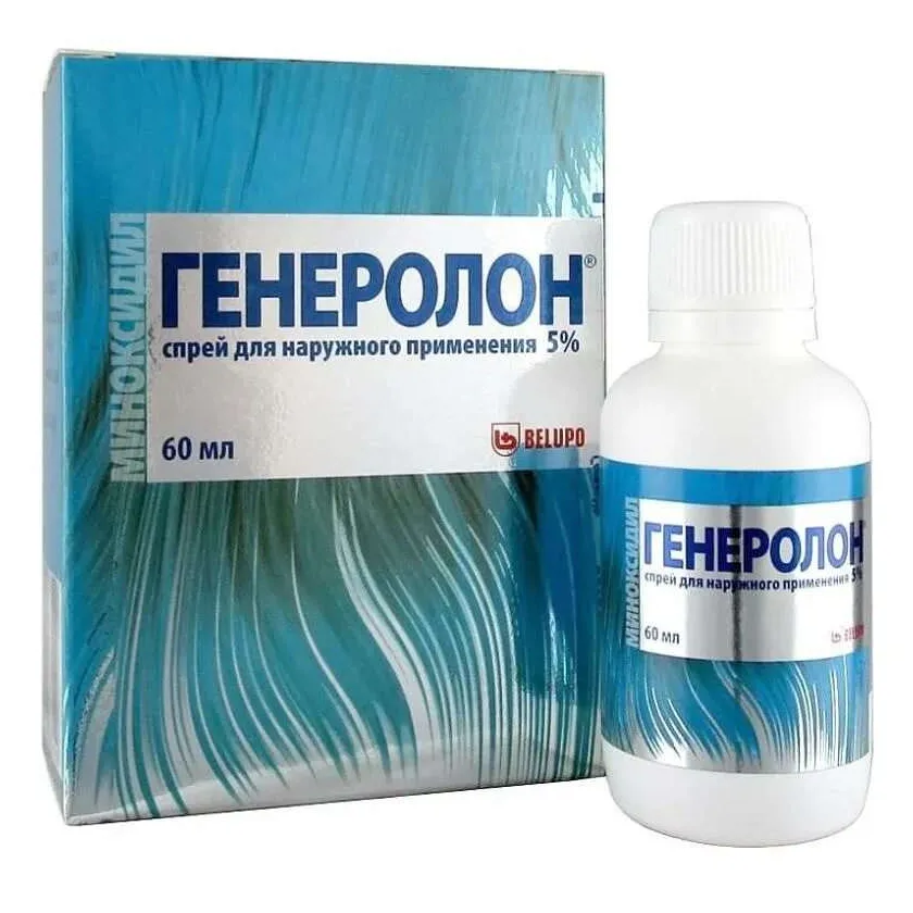 Генеролон спрей наружн. 5% 60мл №1