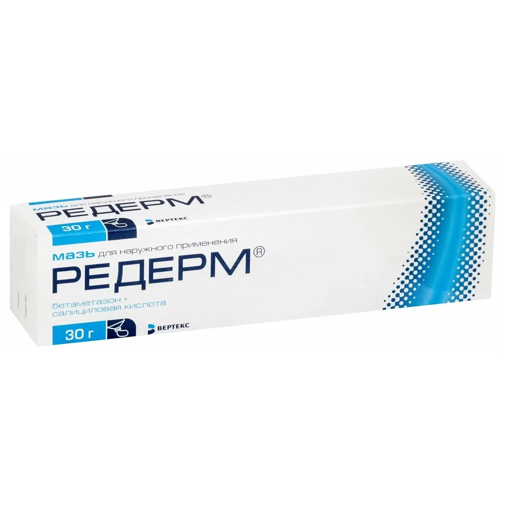 Редерм мазь д/наруж.прим. 0,05%+3% 30г №1