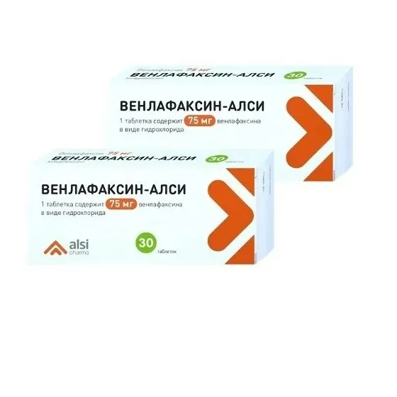 Венлафаксин-Алси таб. 75мг №30