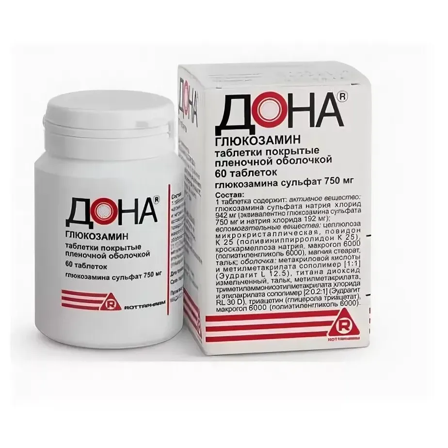 Дона таб. п.п.о. 750мг №60
