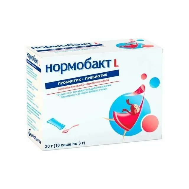 Нормобакт L саше 3г №10