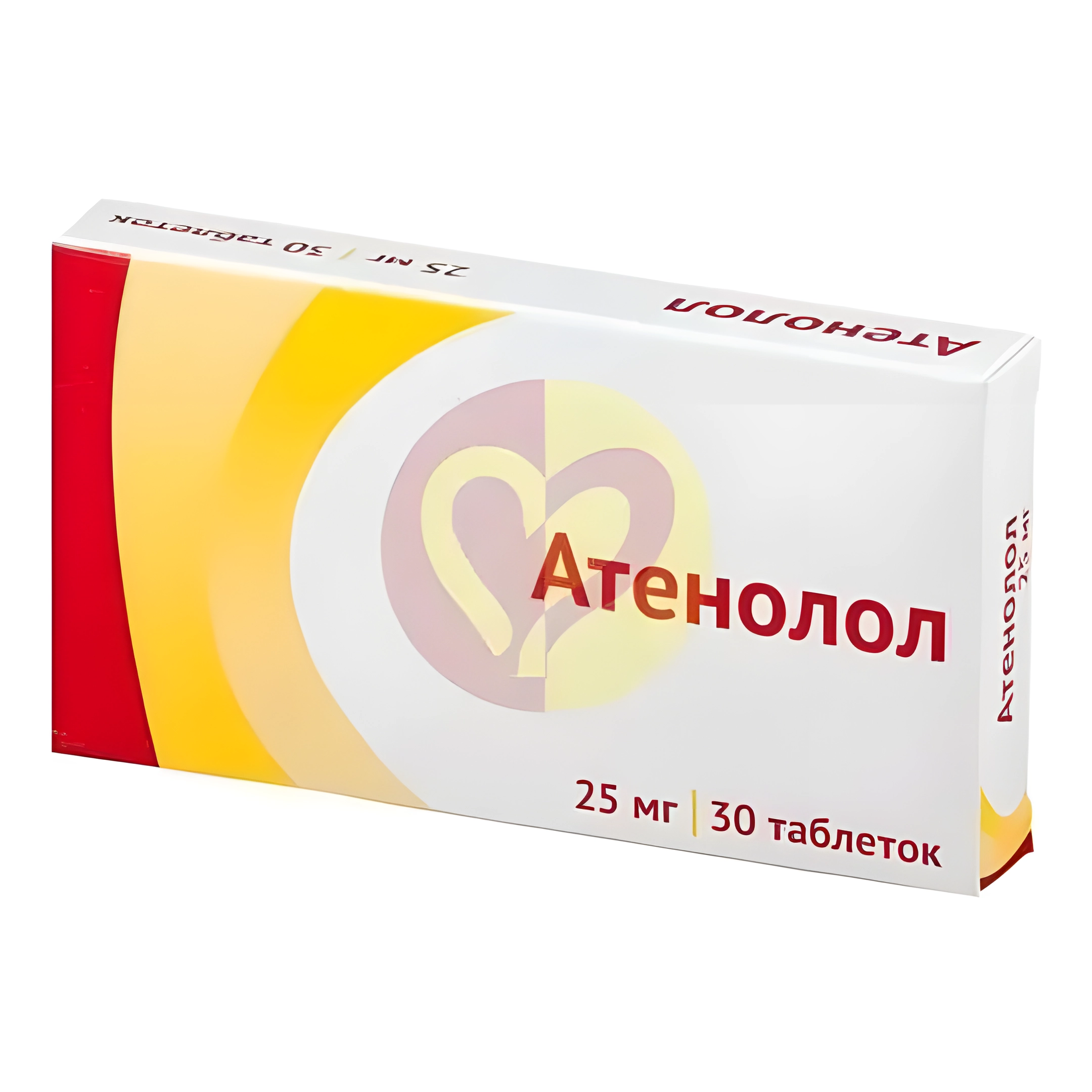 Атенолол таб. п.п.о. 25мг №30
