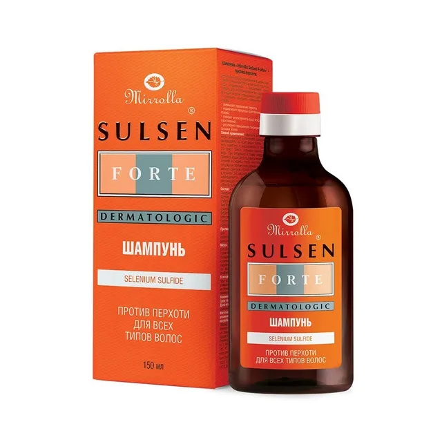 Сульсен форте шампунь против перхоти 2% кетоконазол 150мл