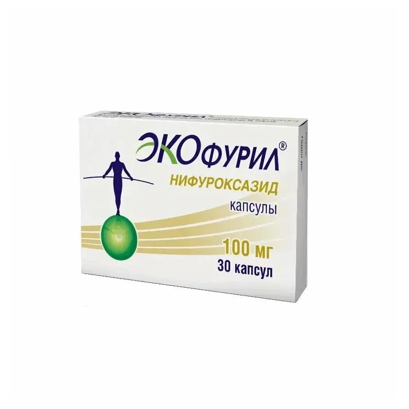 Экофурил капс. 100мг №30