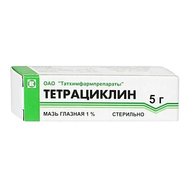 Тетрациклин мазь глазн. 1% 5г №1