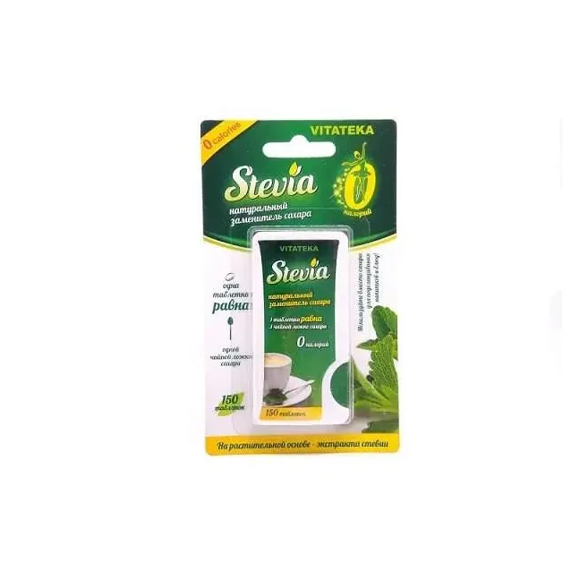 Витатека подсластитель стевия таб. №150
