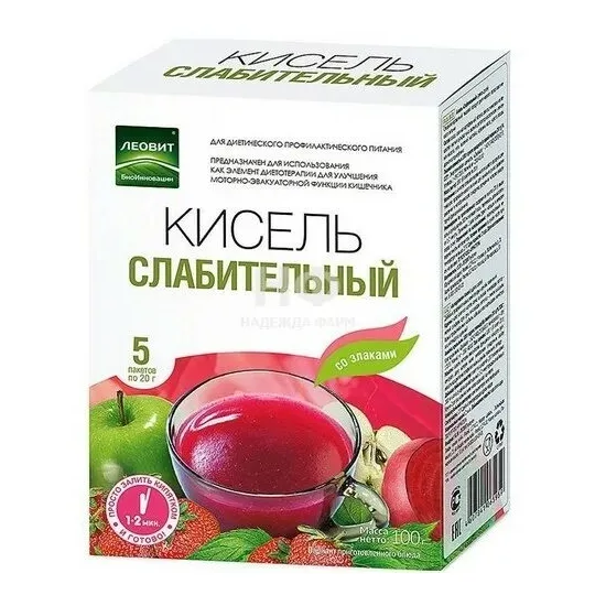 Кисель слабительный 20г №5