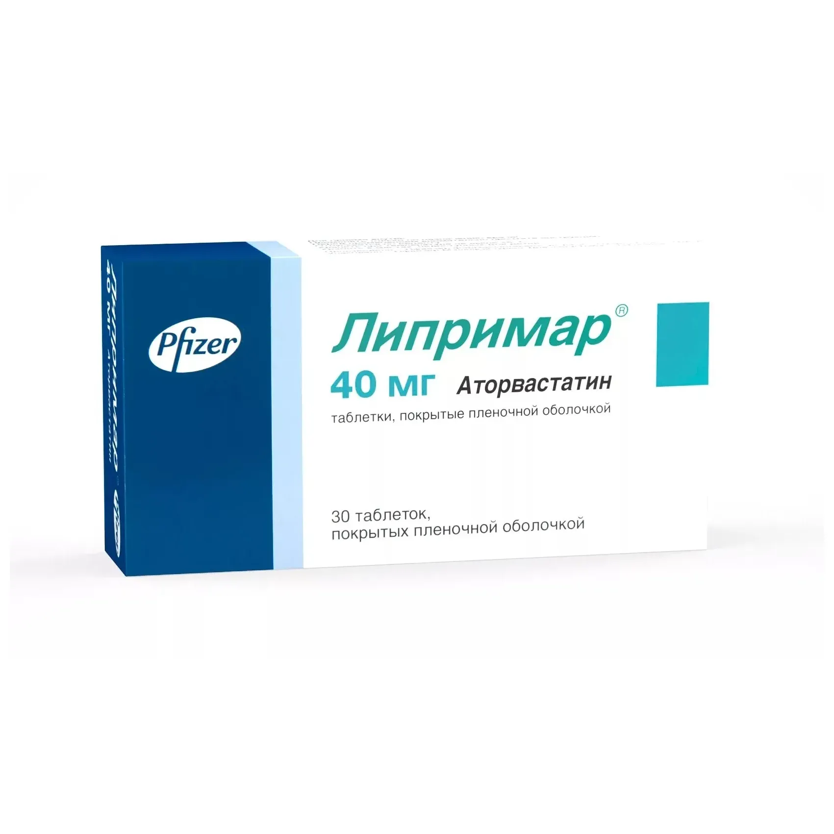 Липримар® таб. п/плен. об. 40мг №30
