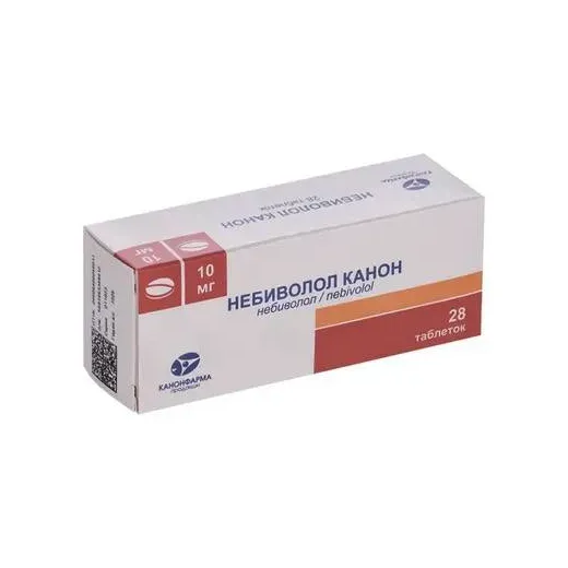 Небиволол канон табл 10 мг х28
