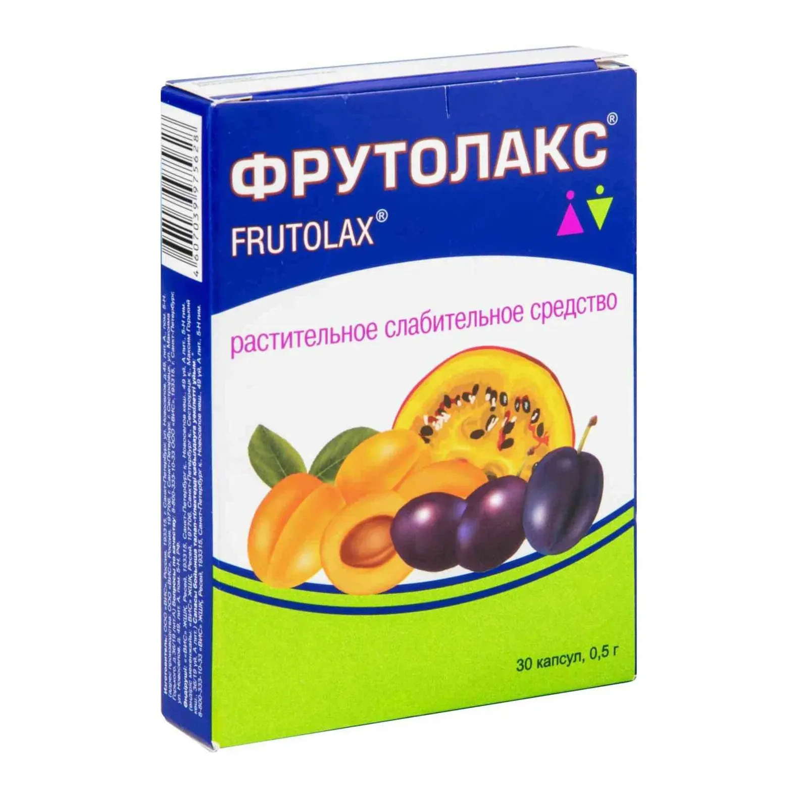 Фрутолакс усиленный сердце континента капс0,4г №30