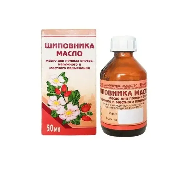Шиповника масло д/внут, наруж и мест прим фл темн. ст 50 мл х1