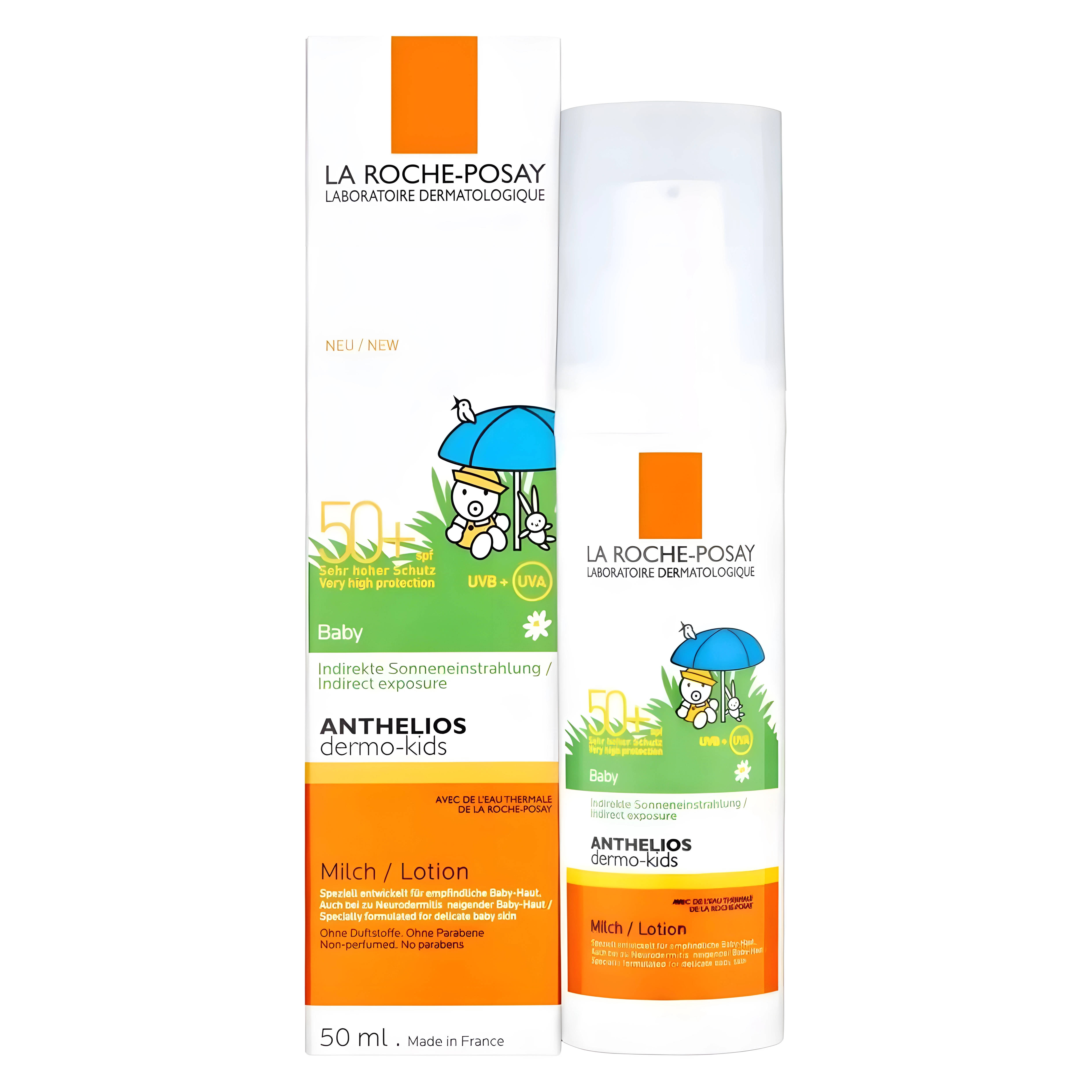 Антгелиос dermo-pediatrics молочко для лица и тела для младенцев и детей spf 50+, 50 мл