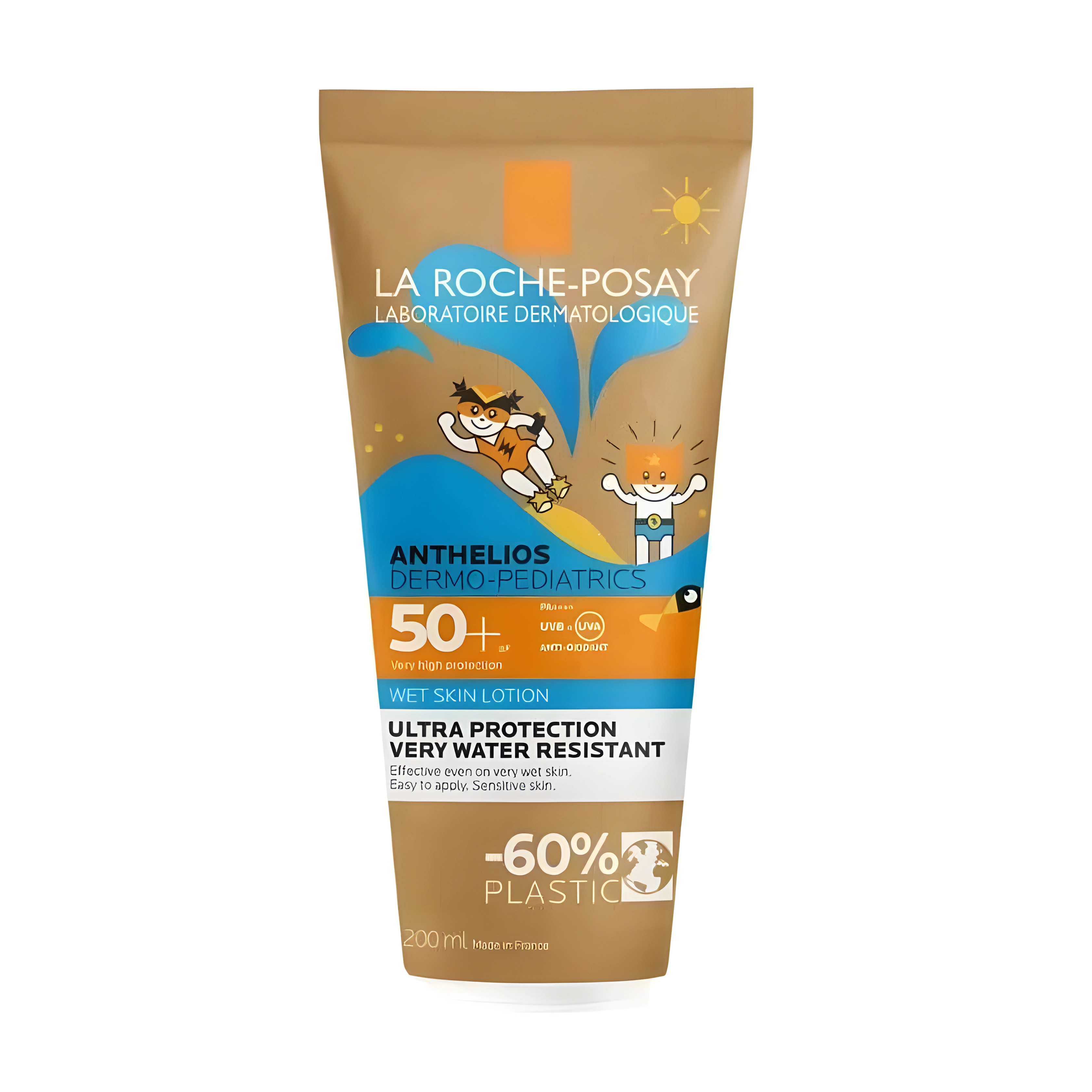 Антгелиос dermo-pediatrics гель для лица и тела на влажную кожу spf 50+ вэко-упаковке 200 мл