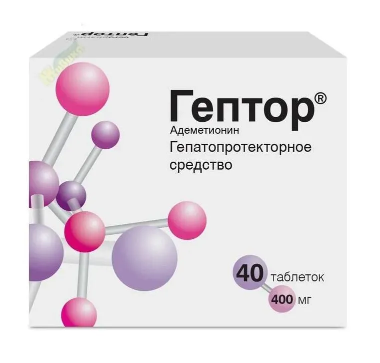 Гептор таб.400мг №40