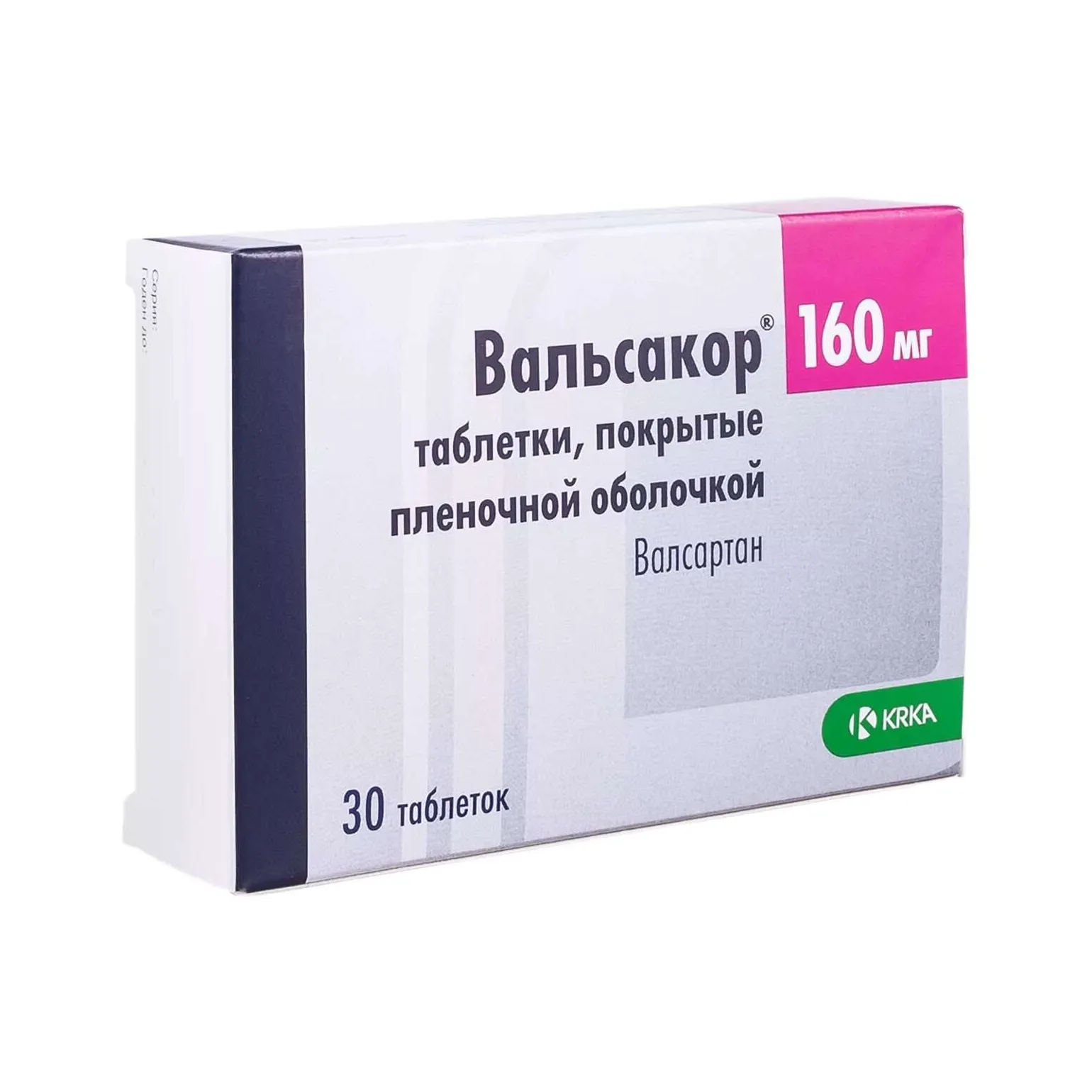 Вальсакор таб. п.п.о. 160мг №30