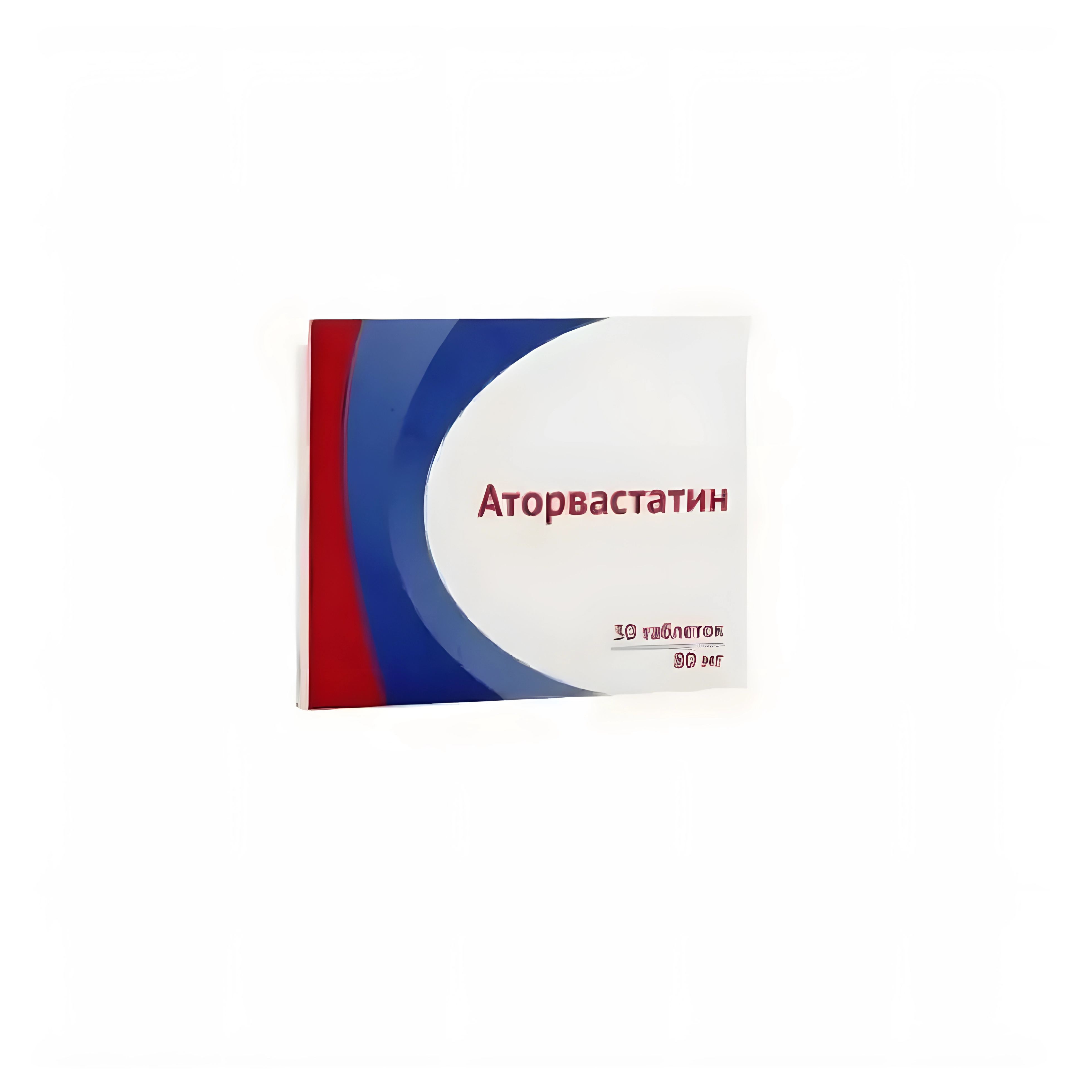 Аторвастатин таб. п.п.о. 80мг №30