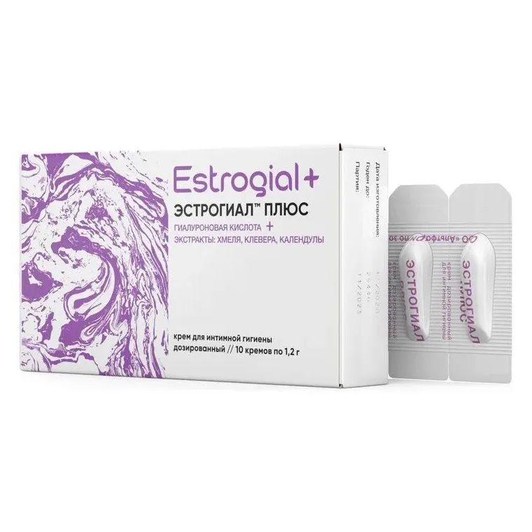 Эстрогиал крем д/интим гигиены дозированный №10