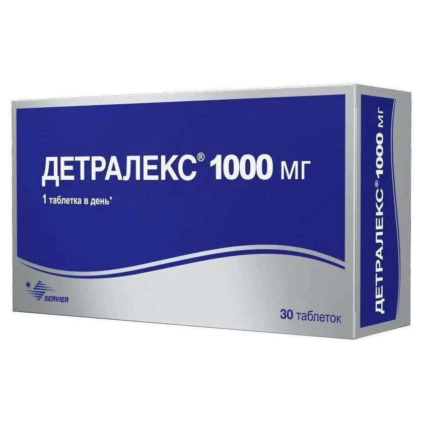 Детралекс таб. п.п.о. 1000мг №30