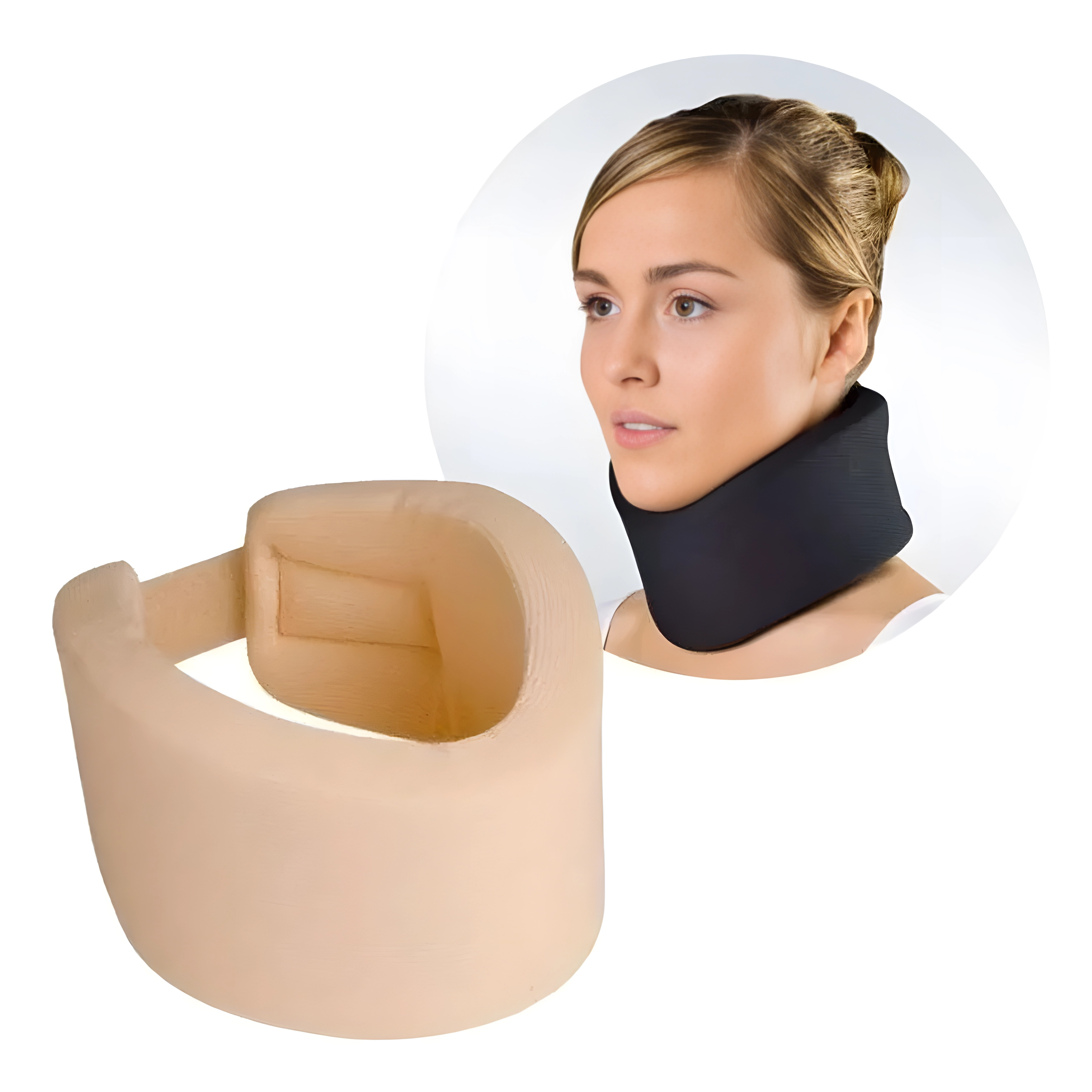 Бандаж шейного отдела шина шанца F-322 N10  (бежевый)