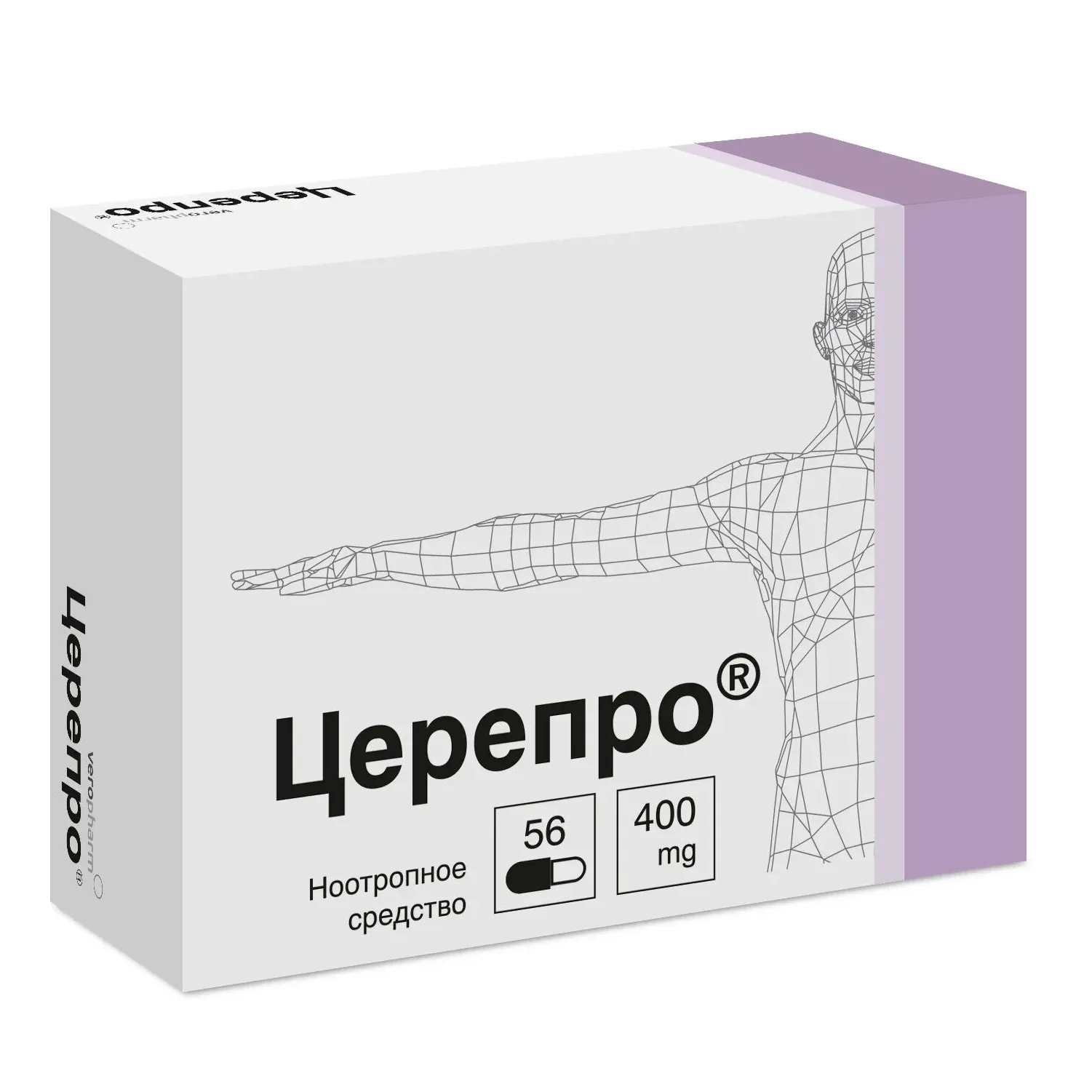 Церепро капс. 400мг №56