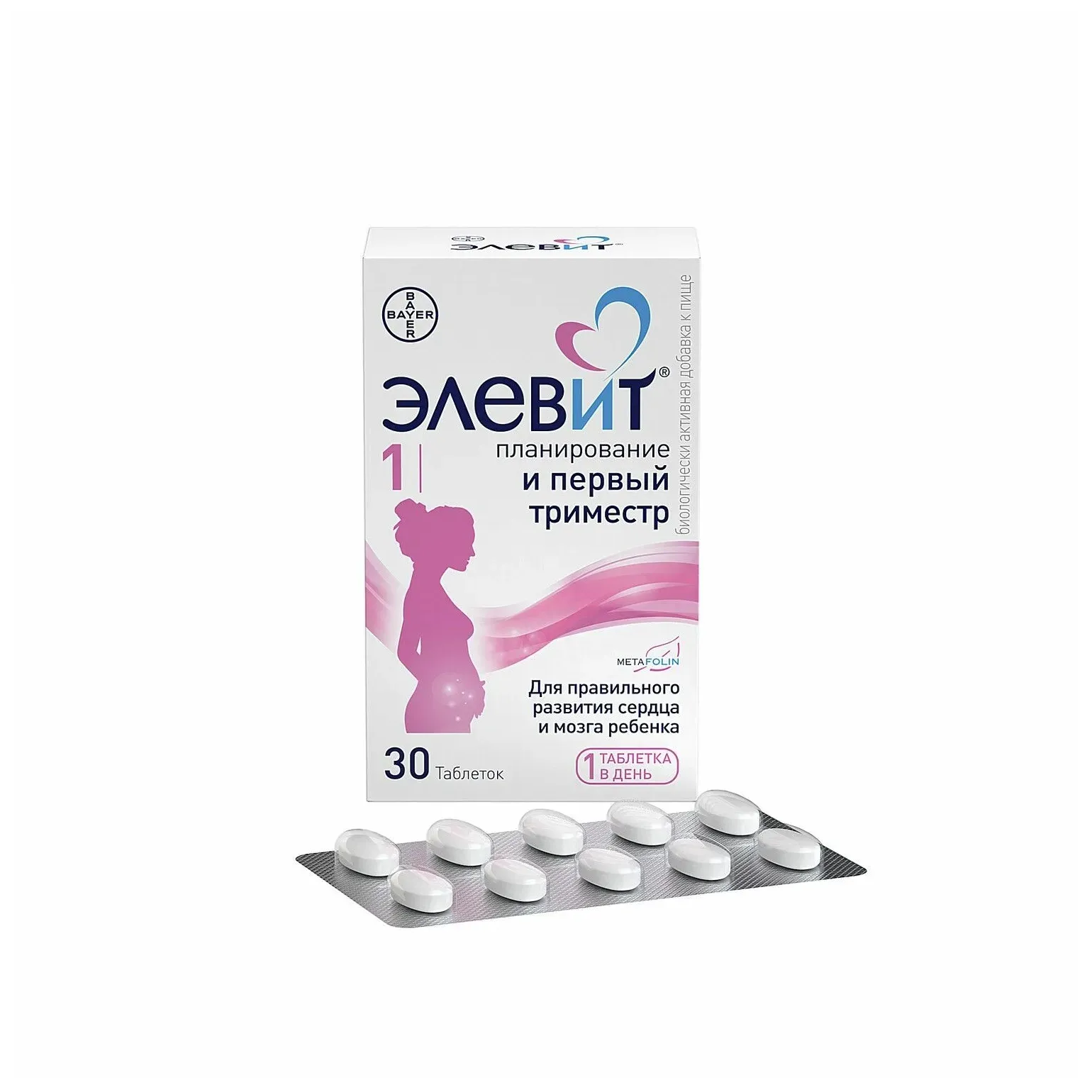 Элевит планирование и первый триместр таб. №30