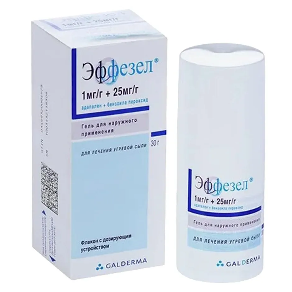Эффезел гель 30г  (флакон-дозатор)