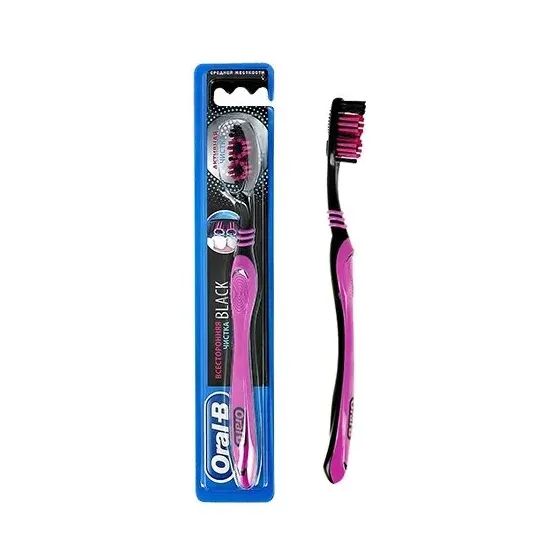 З/щетка Орал би всесторонняя чистка black 40 медиум