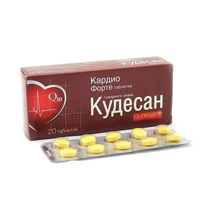 Кудесан кардио форте таб. 0,4г №20