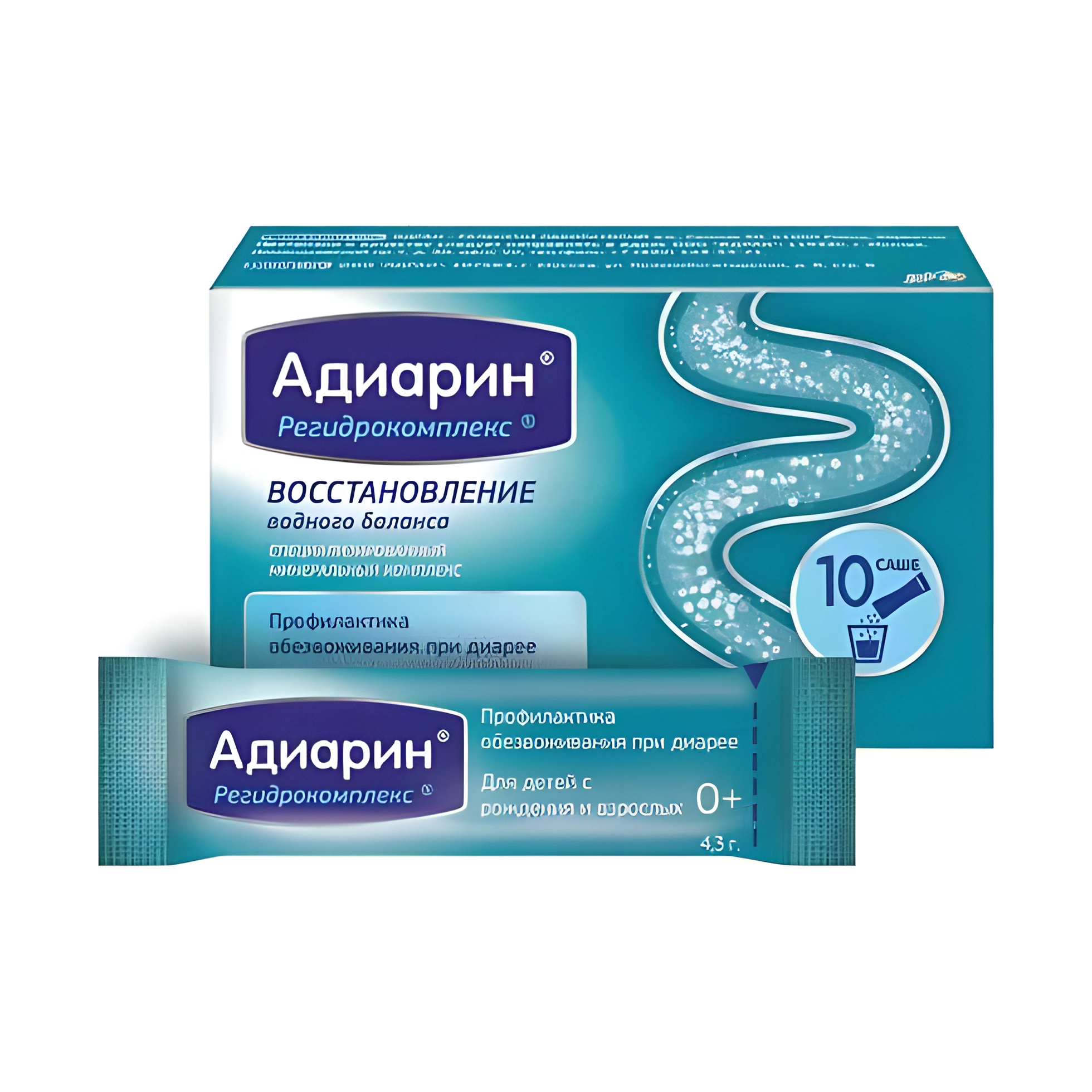 Адиарин Регидрокомплекс пор. д/р-ра 4,3г №10