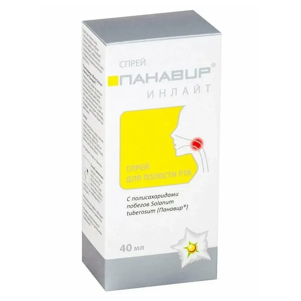 Панавир инлайт спрей д/полости рта 40мл
